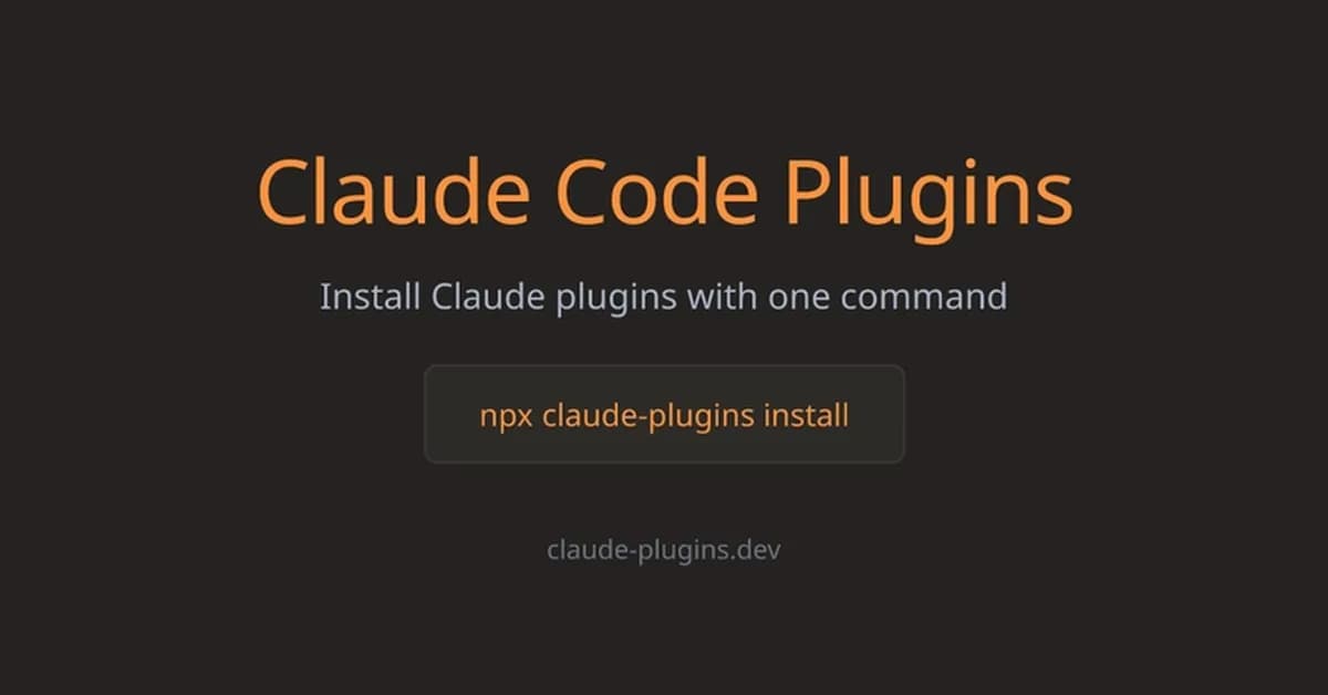 Claude Code Community Plugin Registry