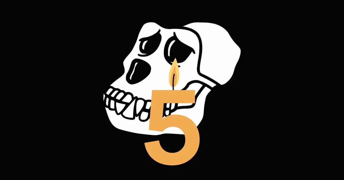 Bored Ape Yacht Club turns five today and nobody seems to care