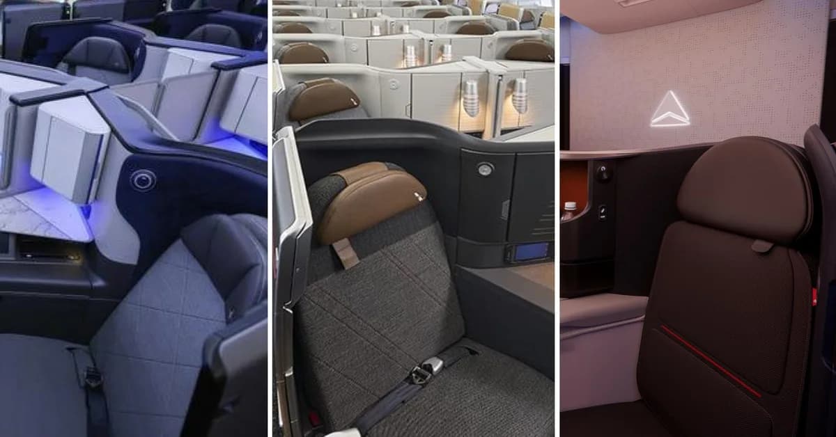 American, Delta, and United are in a business-class arms race for premium flyers. See how their newest suites compare.