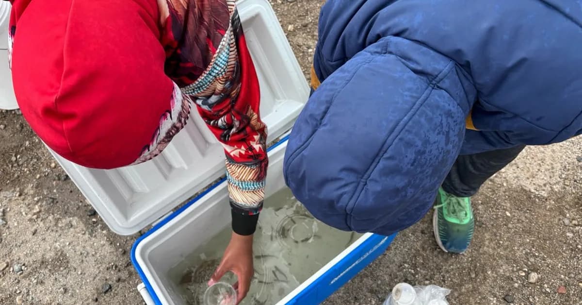 Tribal Students in Central Wyoming Release Small Fish in a Big Pond