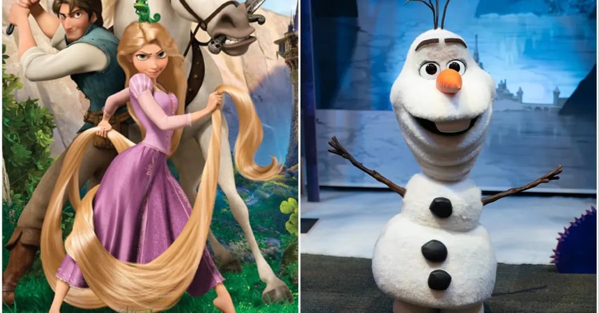 Rapunzel and Olaf Figures Had Some Hilarious Mishaps at Disney Parks Around the World