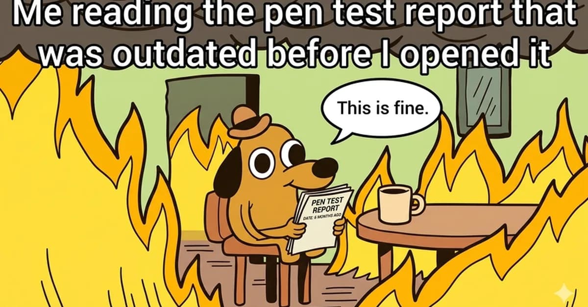 Your Pen Test Takes 6 Weeks. Attackers Take 4 Minutes