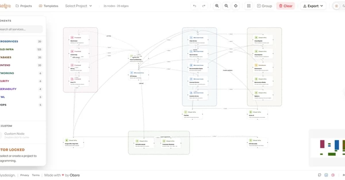 I Built My Own System Design Tool Because Nothing Free Was Good Enough