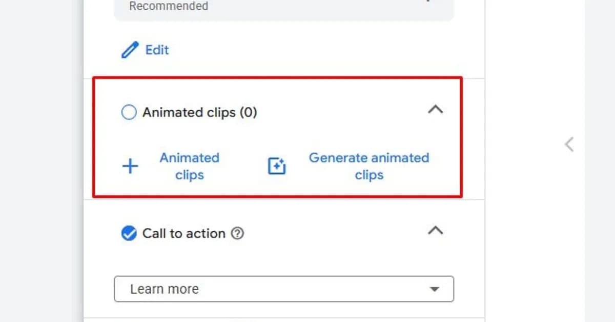 Google is testing AI-generated animated video clips inside PMax