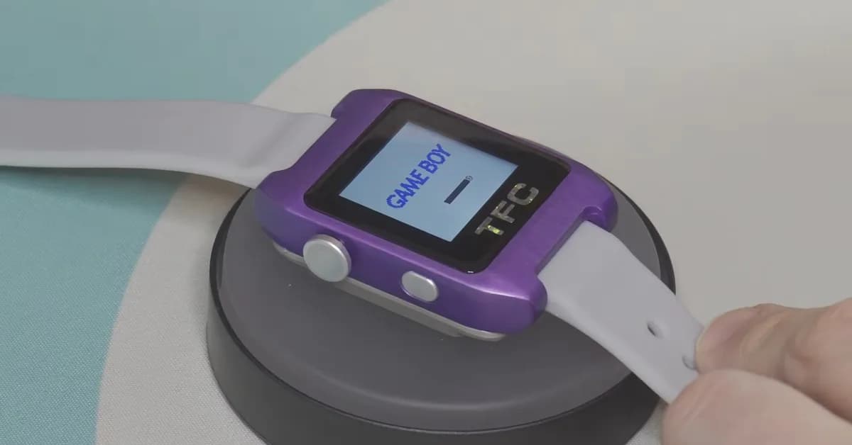 Time Frog Color is a Game Boy Color on Your Wrist