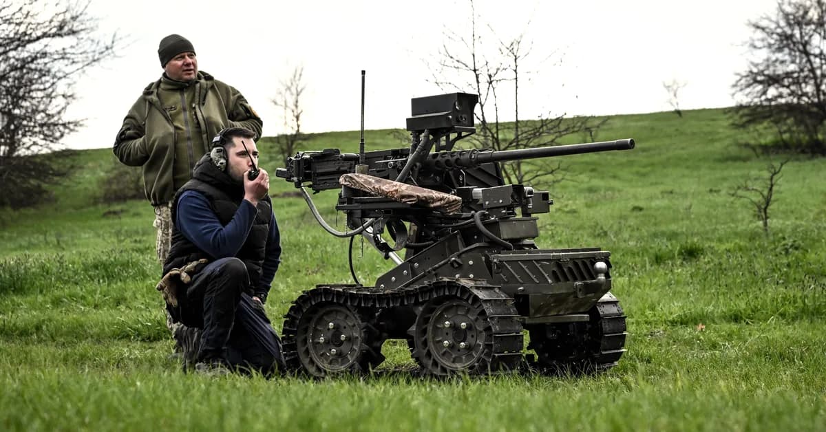 Ukraine's fight shows the West why cheap robots could matter more than armored vehicles in a long war, arms maker says