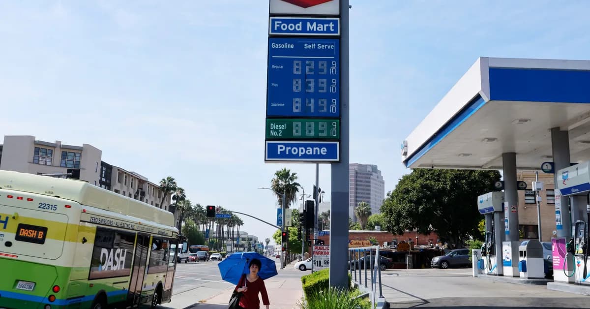 Americans are more frustrated with the economy than ever and sky-high gas prices could be a big reason why