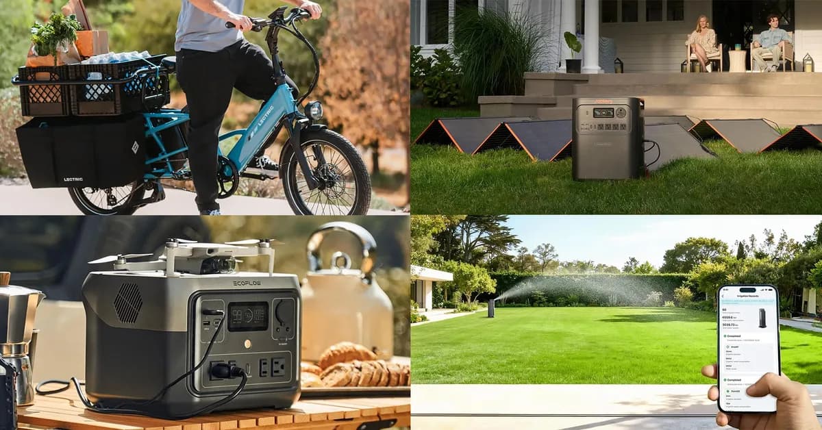 Lectric e-bikes with up to $894 savings, Jackery 72-hour flash sale, EcoFlow 512Wh RIVER 2 Max power station $269 low, Aiper, more