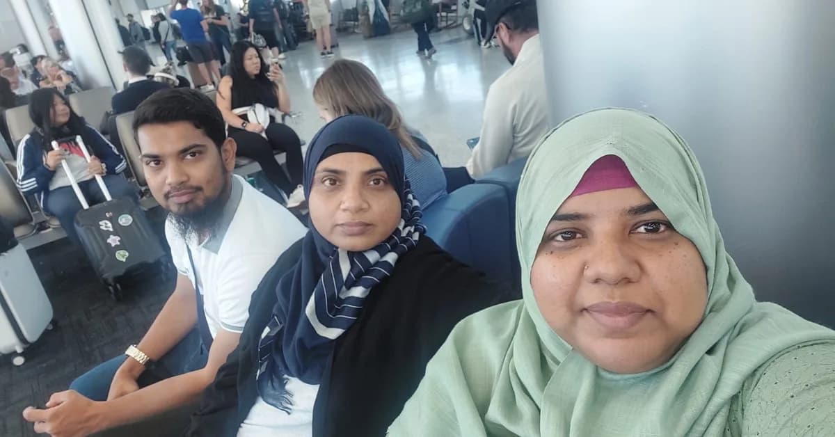 My siblings and I live all over the world, but we connect every week on a video call. Our parents taught us the value of family.