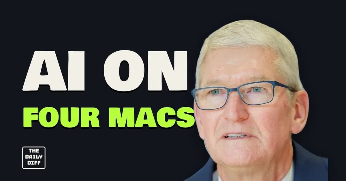Local AI on four Macs: MLX capacity, speed and trust boundaries