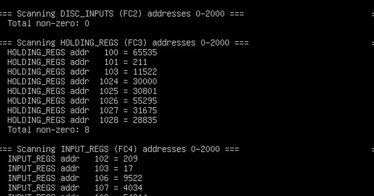 Register Mapping: From Blind Scan to Process Understanding in GRFICSv3