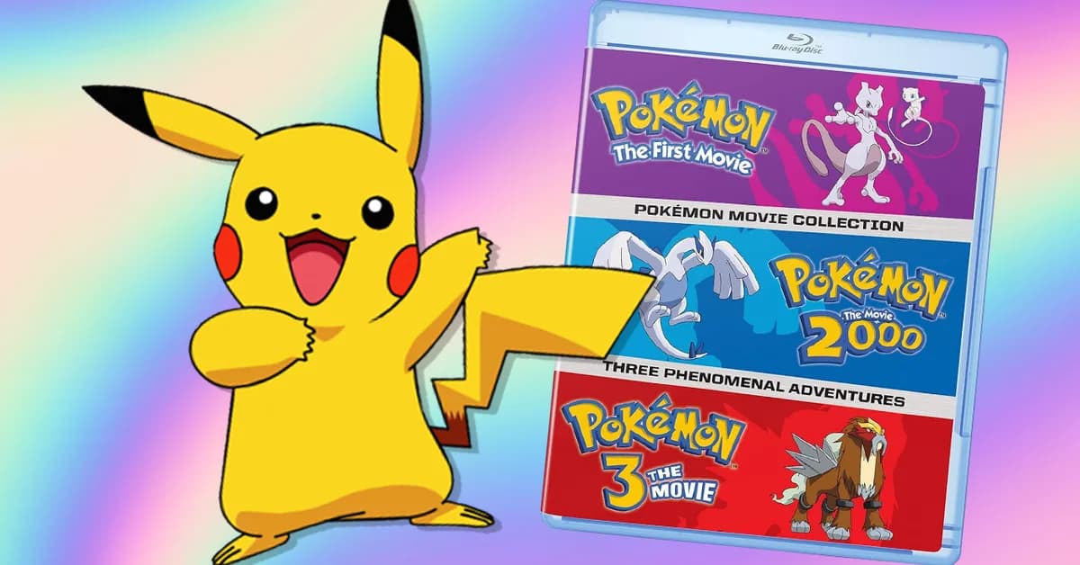 Last Chance: Save 25% On the Pokémon Movie Collection Blu-ray During the Amazon Spring Sale