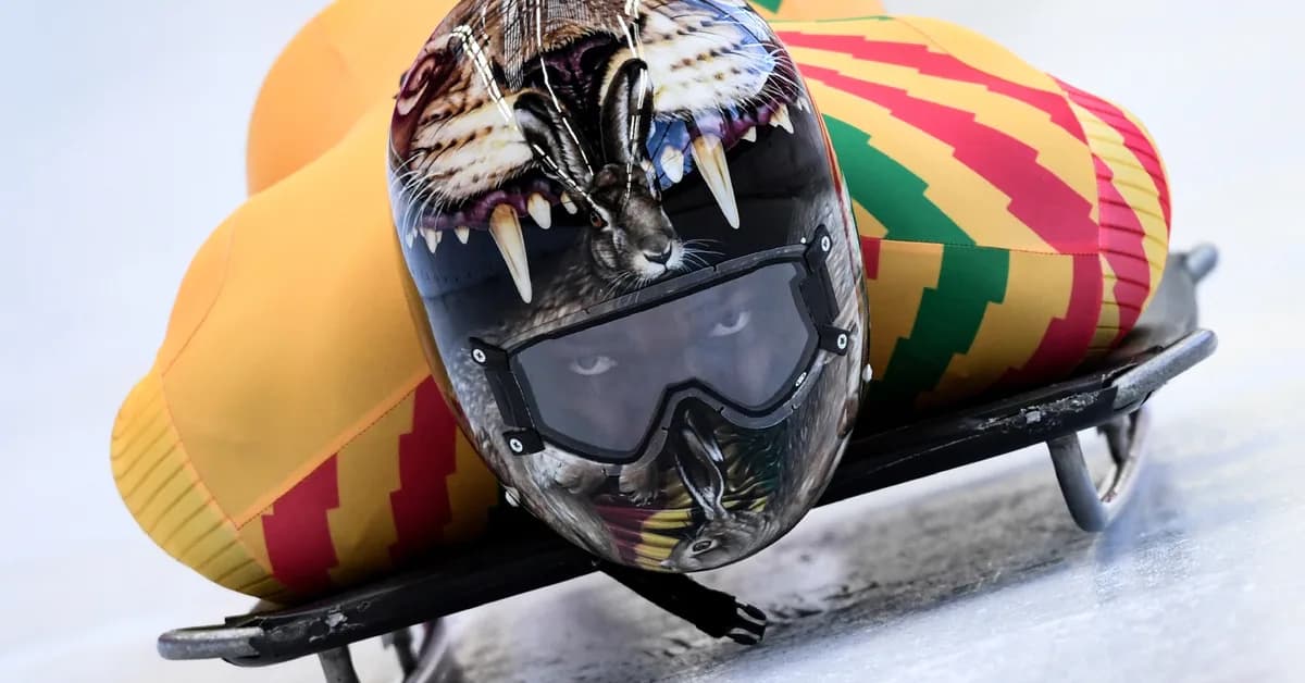 'Dude, good luck': the Olympic wit and wisdom of a pioneering African skeleton racer