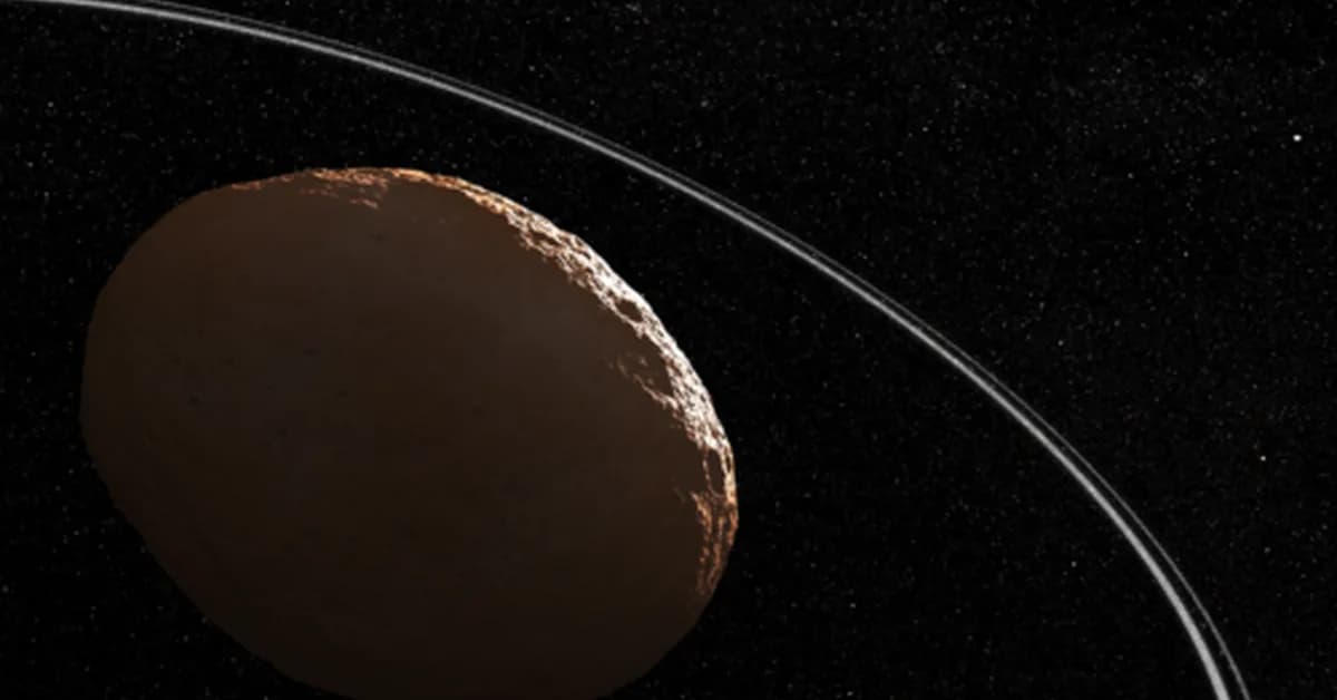 Rings around a tiny body have changed over the past decade