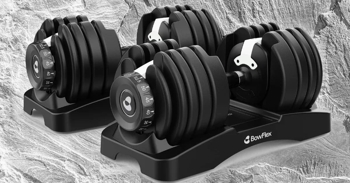 Save Nearly Half Off the Bowflex SelectTech Adjustable Dumbbells During the Amazon Spring Sale
