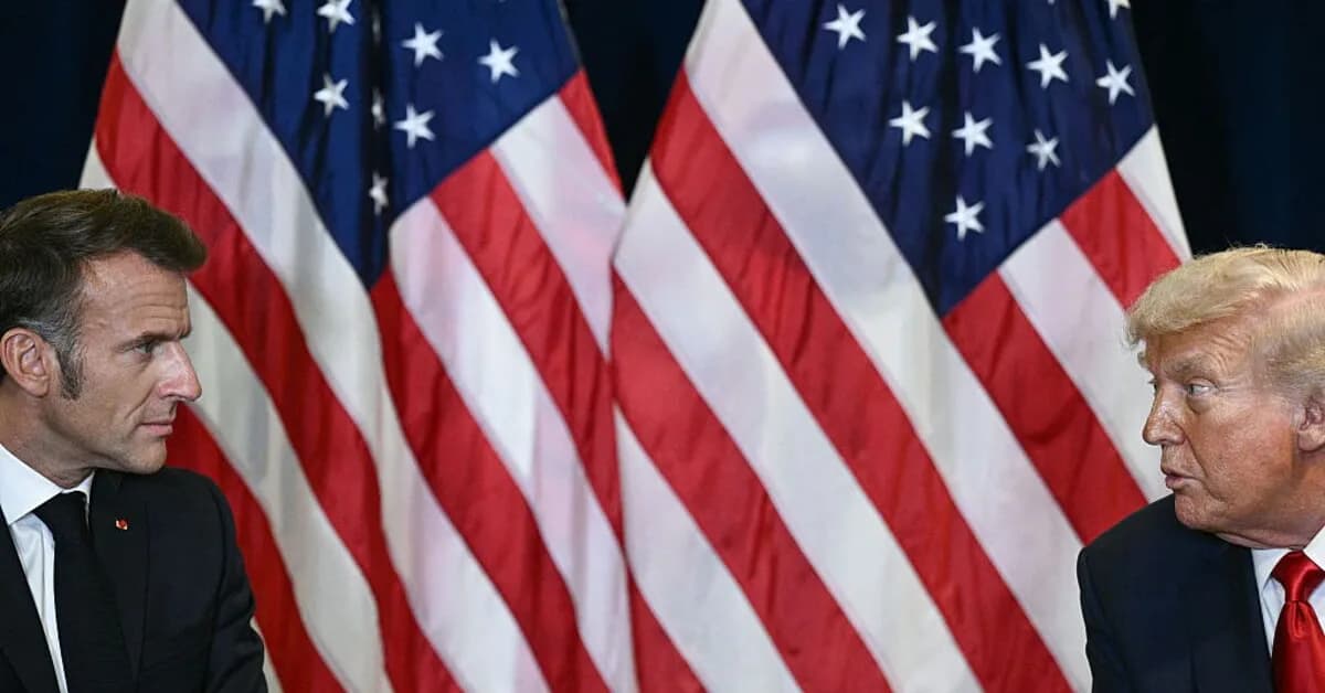 Macron Asks Trump to Lift Sanctions on European Officials