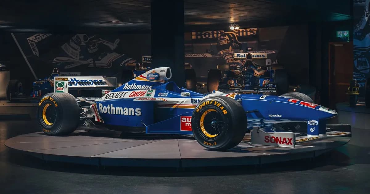 1997 FW19 F1 Car for Sale Is a Reminder of When Williams Could Win