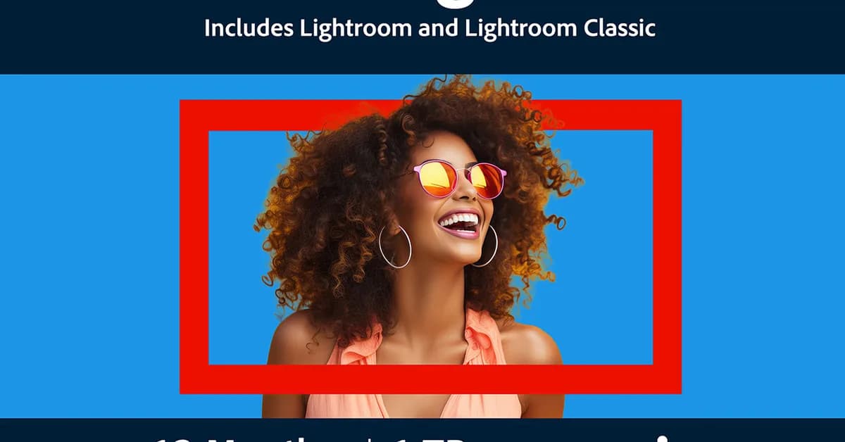 Daily Deal: Adobe Lightroom 1-Year Subscription