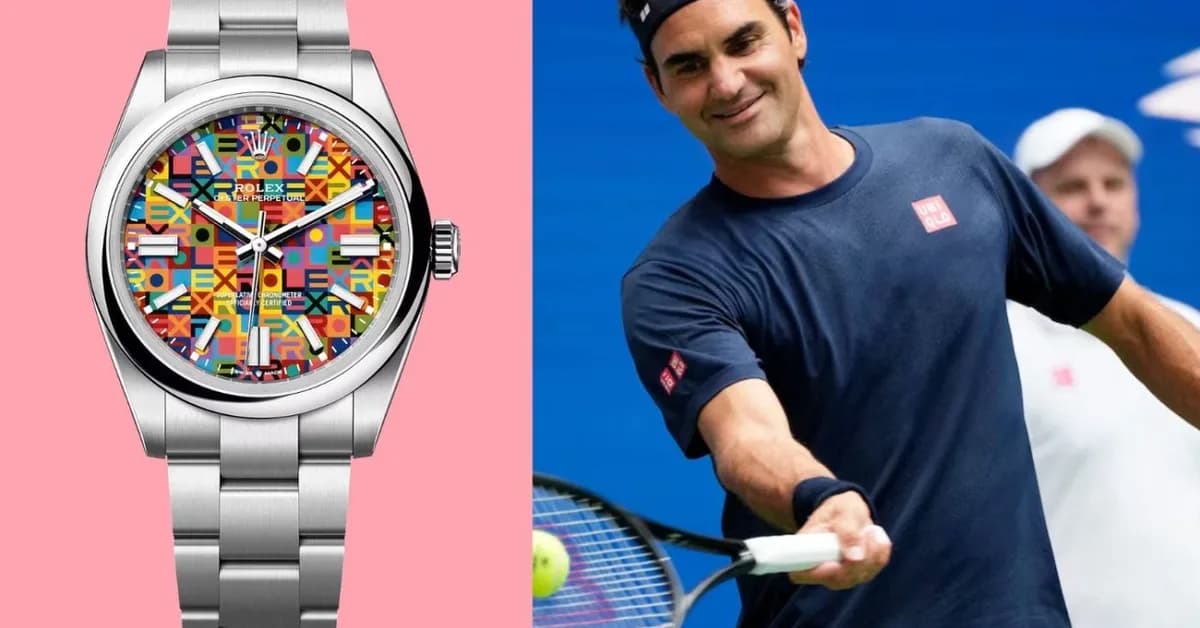 Roger Federer Wore The Loudest Rolex In The Catalogue To His US Open Homecoming
