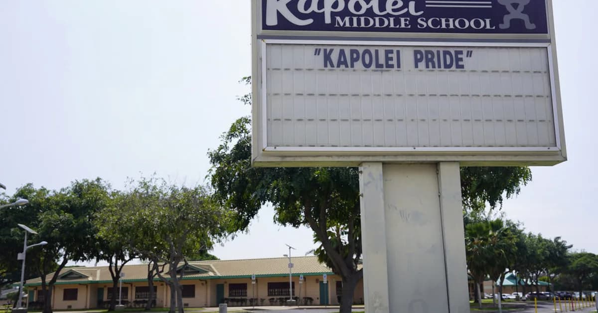 Police Use Of Pepper Spray At Hawaiʻi School Boosts Calls For Counselors