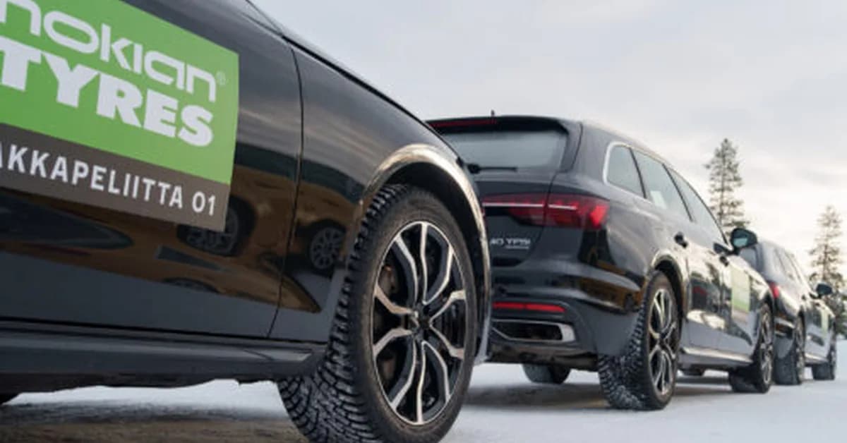 These new winter tires have studs that retract as it warms up