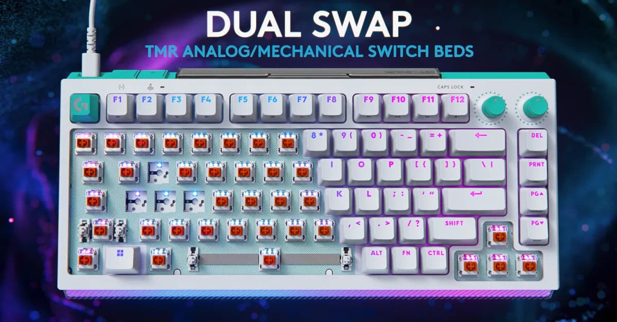 The G512 X is Logitech's most advanced and customizable gaming keyboard yet