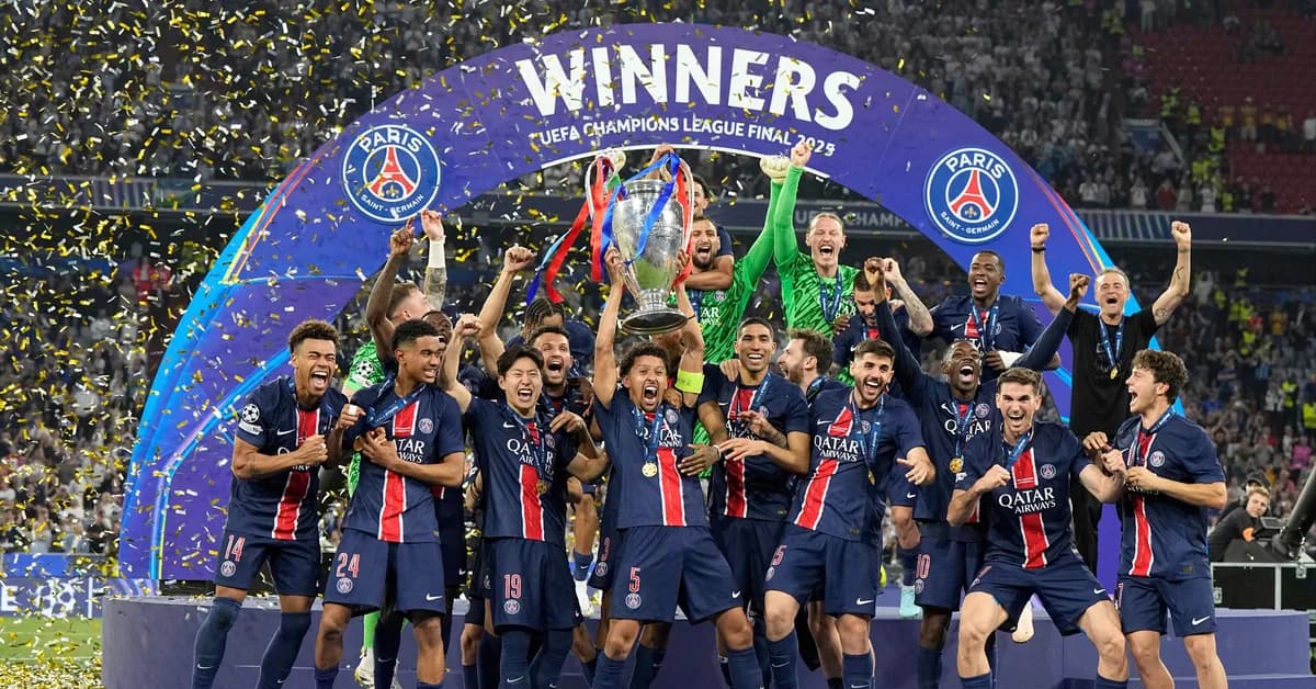Paris prepares hero's welcome for PSG Champions League winners under heavy security
