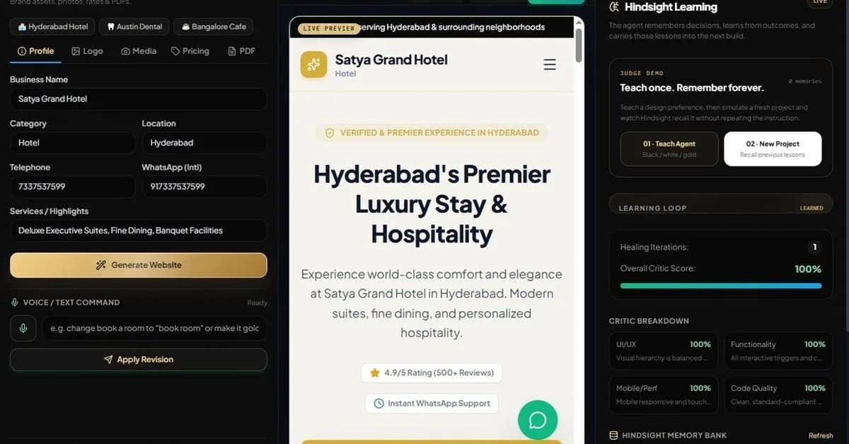 Building a Web Agent That Remembers Every Development Session