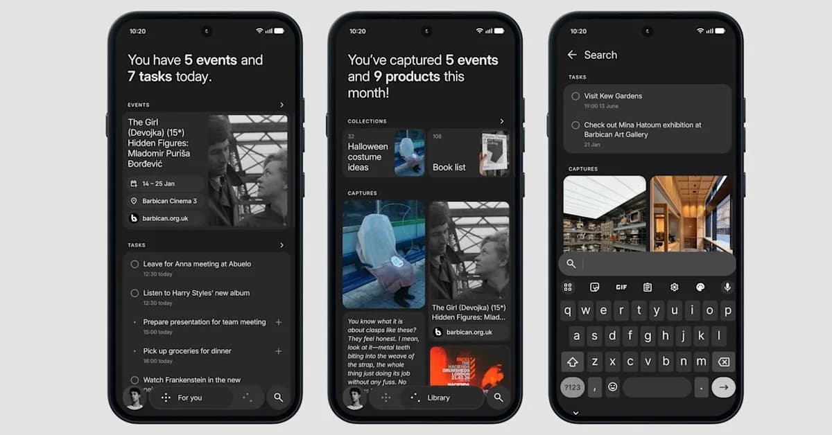 Nothing updates its AI app with semantic search and a new way to track events