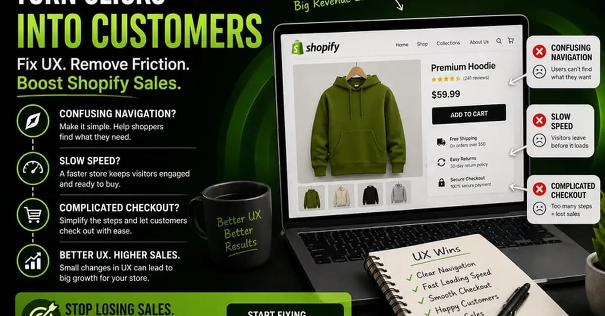 Shopify UX Mistakes That Were Costing Me Sales