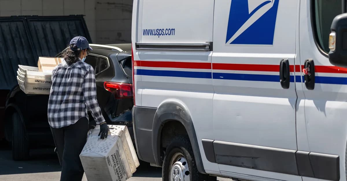 The USPS is suspending contributions to employee pensions as it warns of a 'pending liquidity crisis'