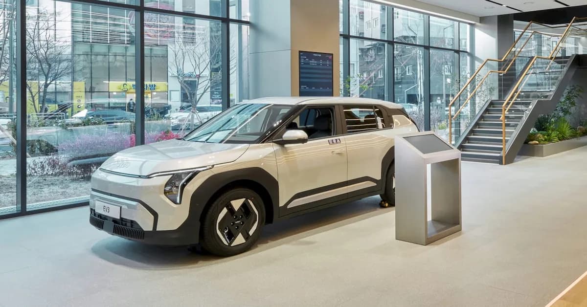 Kia's EVs come to life at its new flagship store