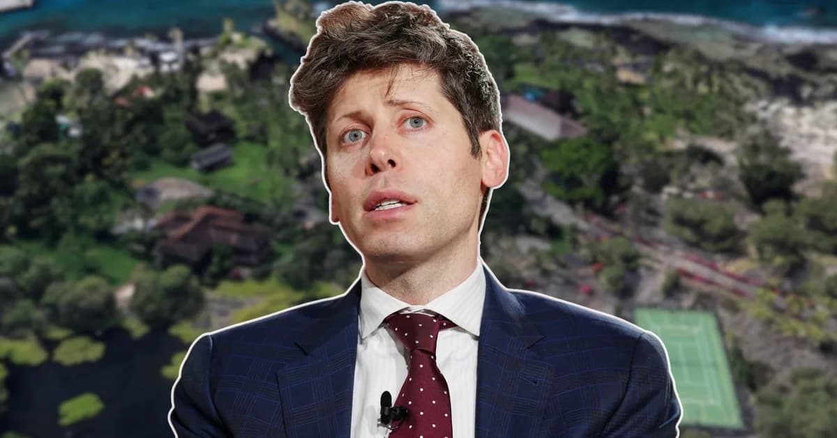 EXCLUSIVE: OpenAI CEO Sam Altman Takes His $49 Million Hawaii Compound Off the Market-Weeks After Attack on San Francisco Home