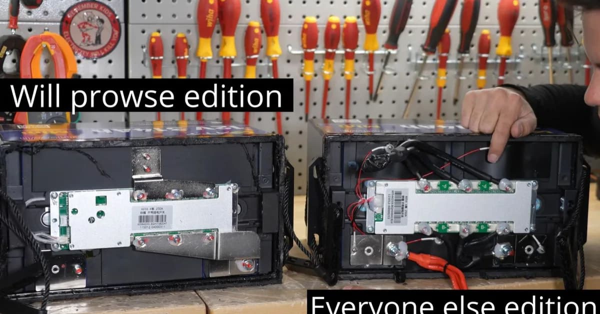 The Secret Wattcycle LFP Battery Downgrade