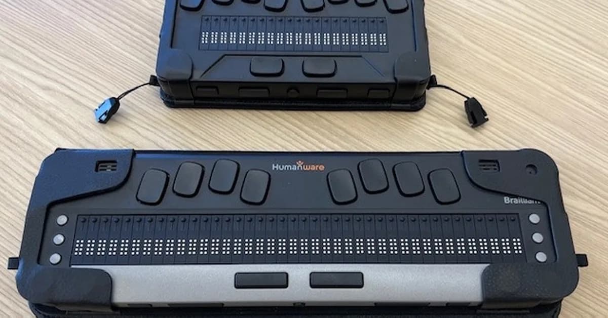 We built a braille reader that runs entirely on your iPhone - no server, no photos sent anywhere