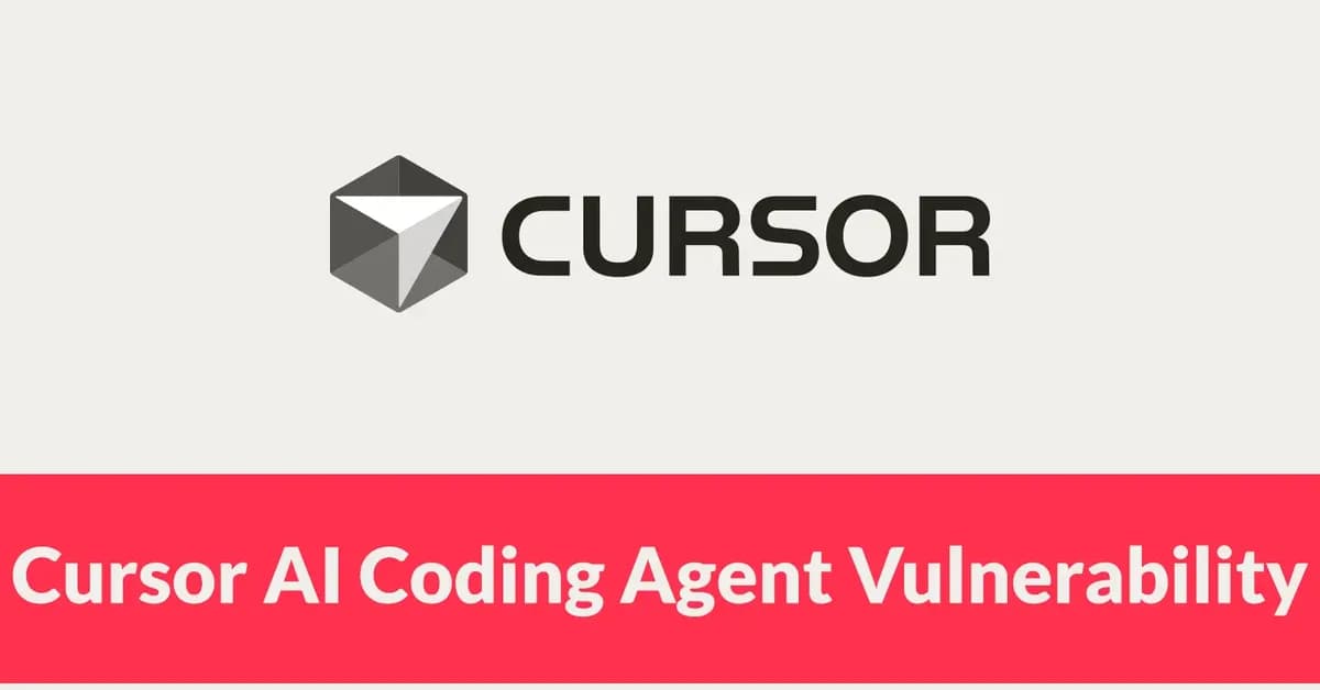 Cursor AI Coding Agent Vulnerability Allow Attackers to Execute Code on Developer's Machine