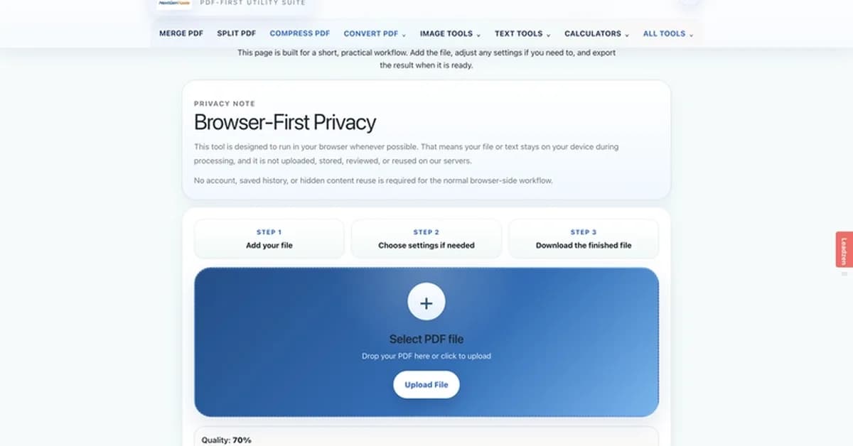 I Built a Free Developer Tools Hub - No Login, No Tracking, Just Speed