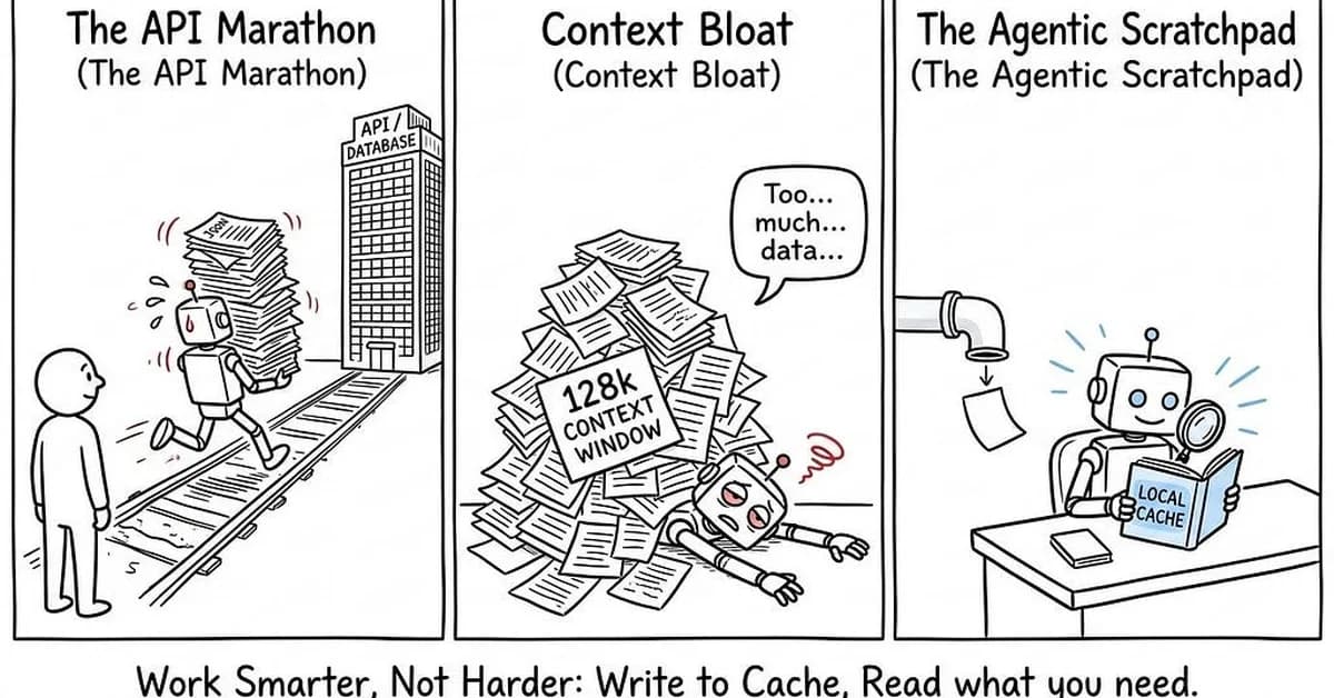The Agentic Scratchpad: Why Your LLM Needs a Cache Tool