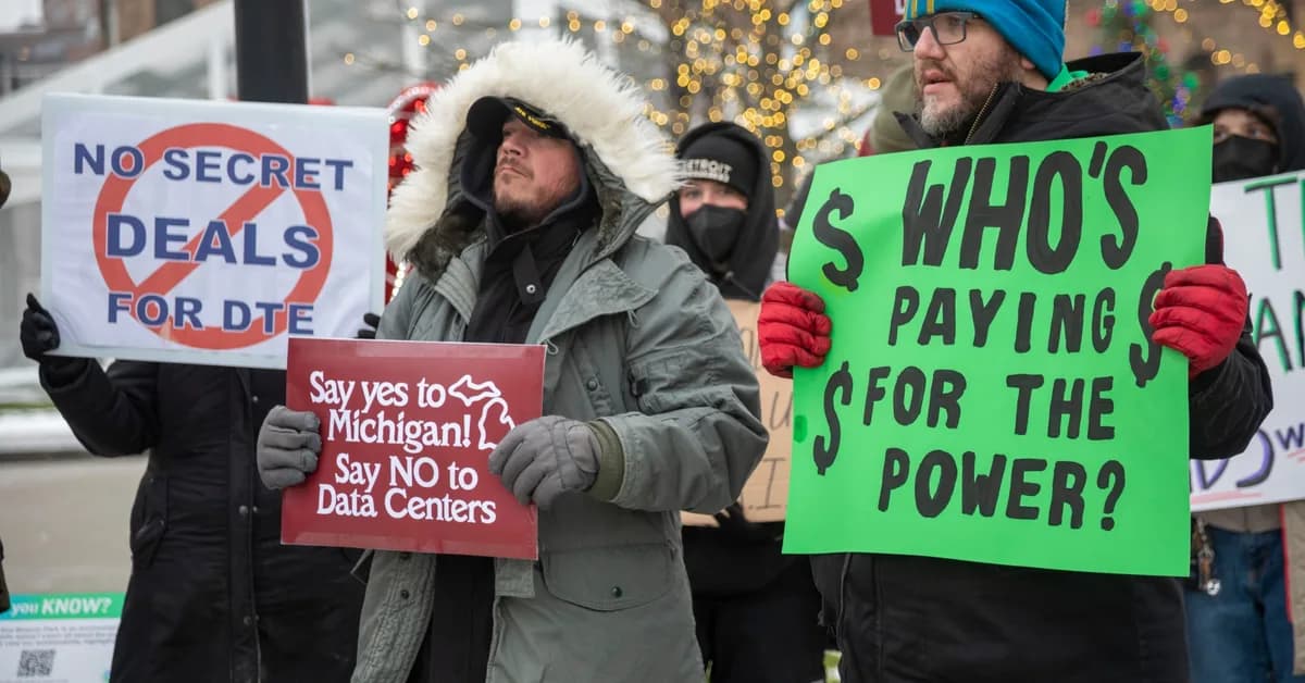 Data centers are straining the grid. Can they be forced to pay for it?