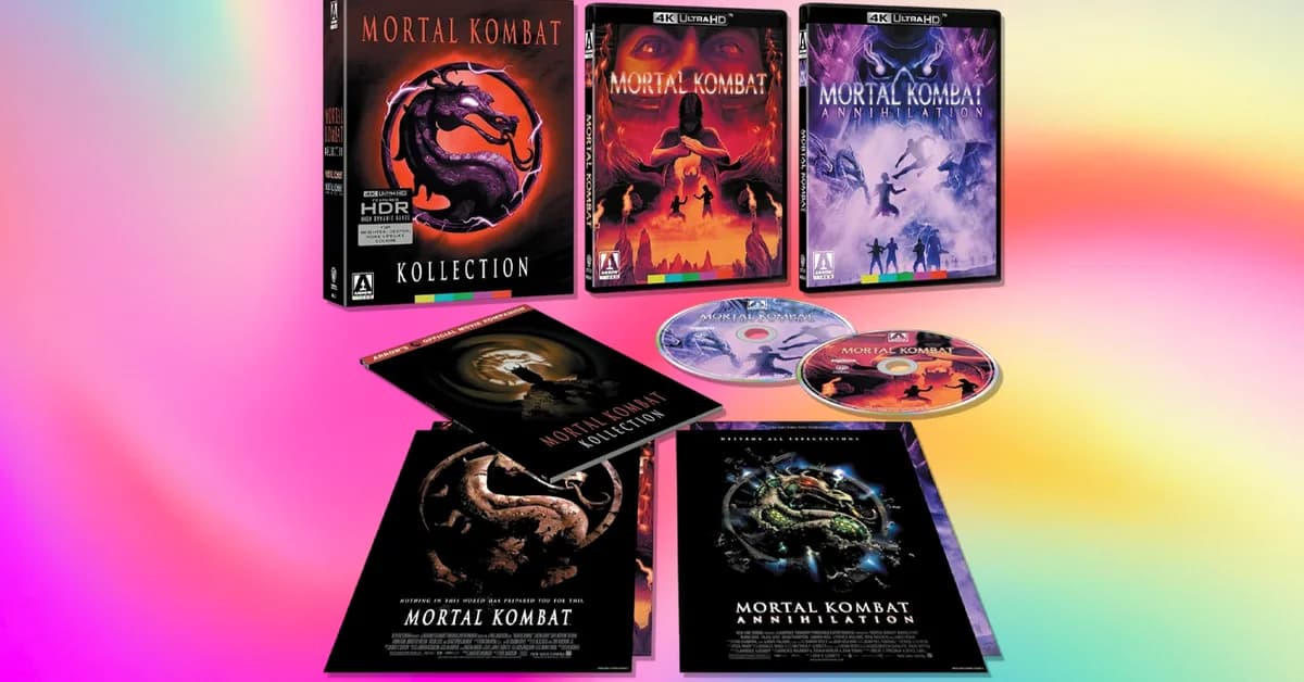 The Limited Edition Mortal Kombat Kollection Includes 4K Restorations of the Original Films With New Bonus Features