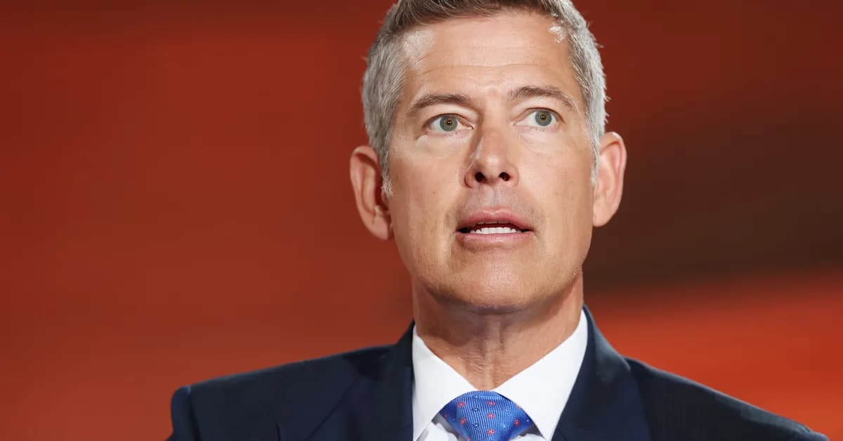 Transportation Secretary says US airlines have 'room for some mergers'