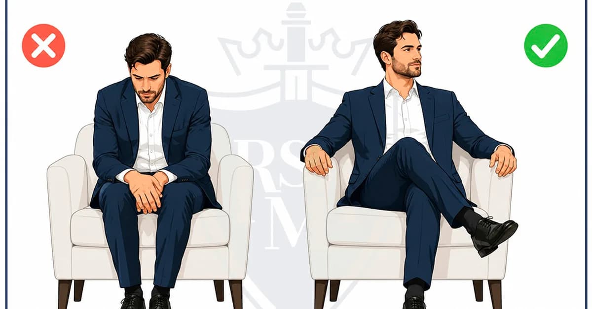 How Men Should Sit (Should Men Sit With Their Knees Open Or Closed?)