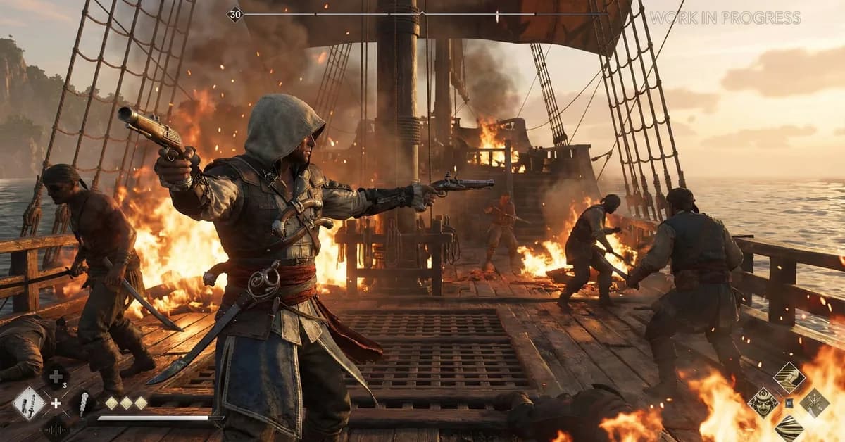 Ubisoft has finally dropped a trailer for that Assassin's Creed: Black Flag remake