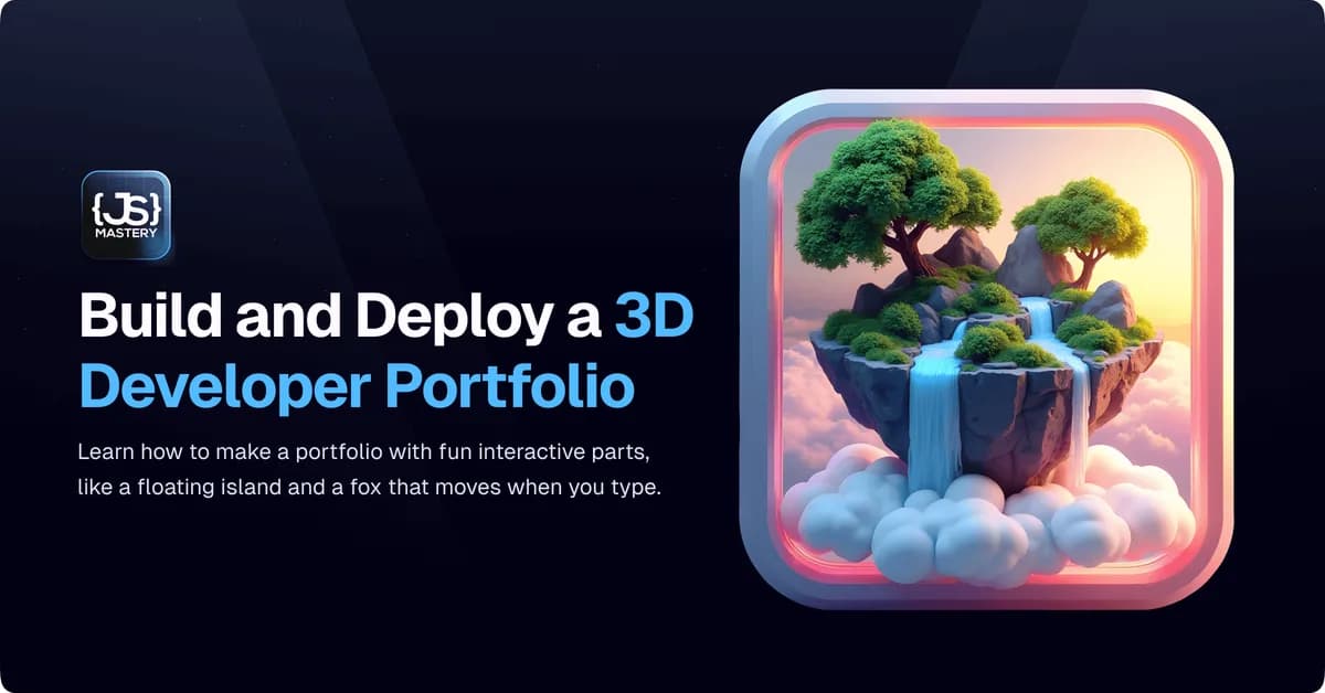 How I Built a 3D Interactive Portfolio with React, Three.js, and Cloudflare Workers