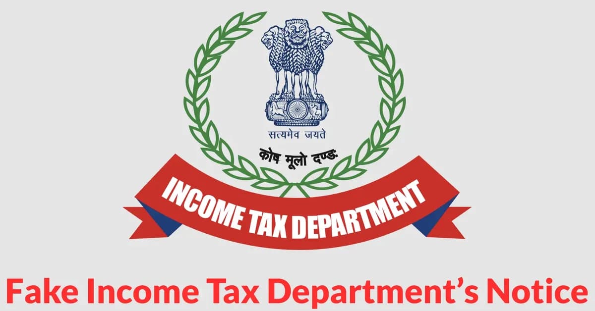 Hackers Using Fake Income Tax Department's Notice to Deploy Malware