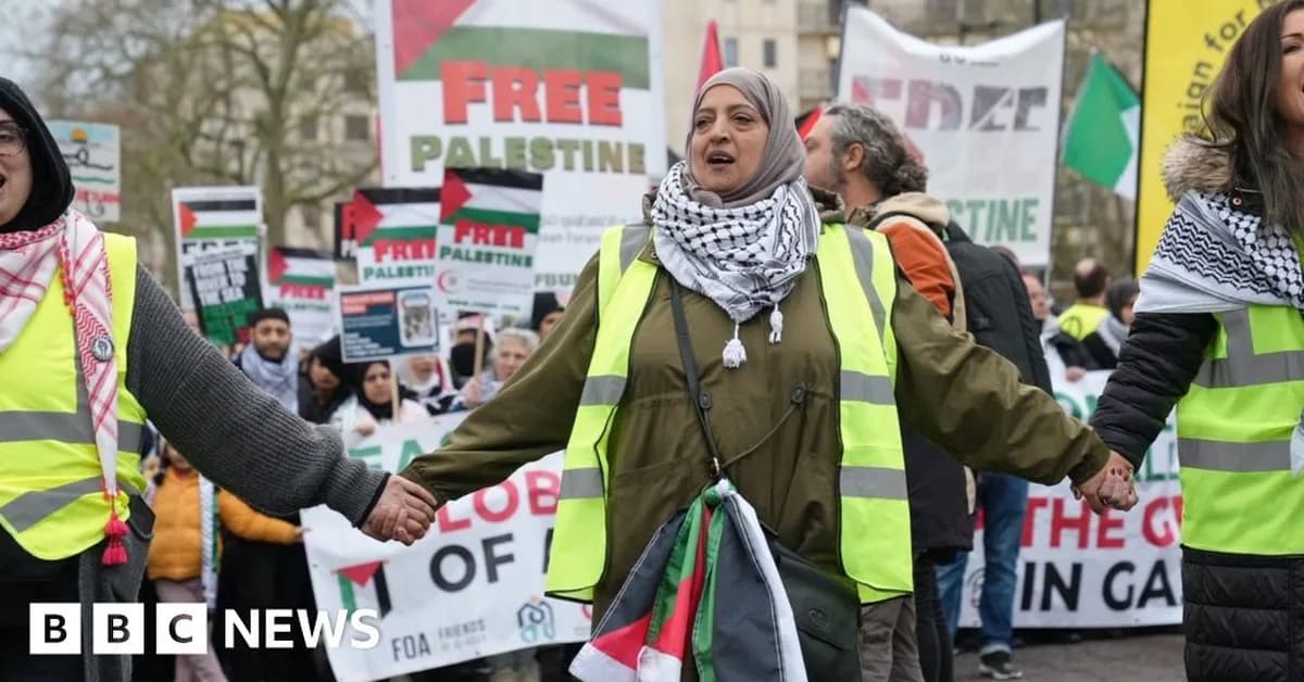UK PM says some pro-Palestinian marches could be banned