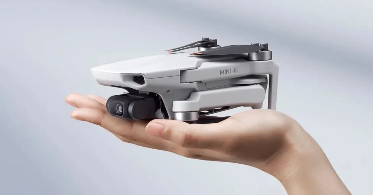 Save 30% Off the Beginner-Friendly DJI Mini 4K Quadcopter Drone Camera, Including Bundles