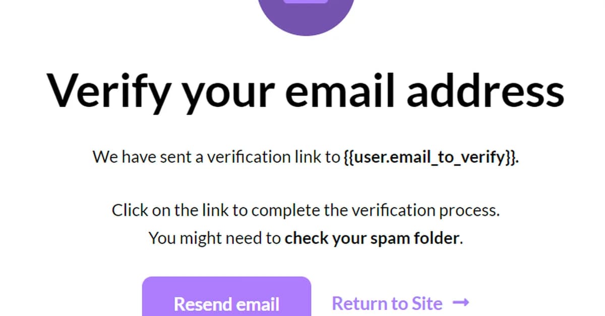 There's no clean way to verify an email address. Here's what works anyway.
