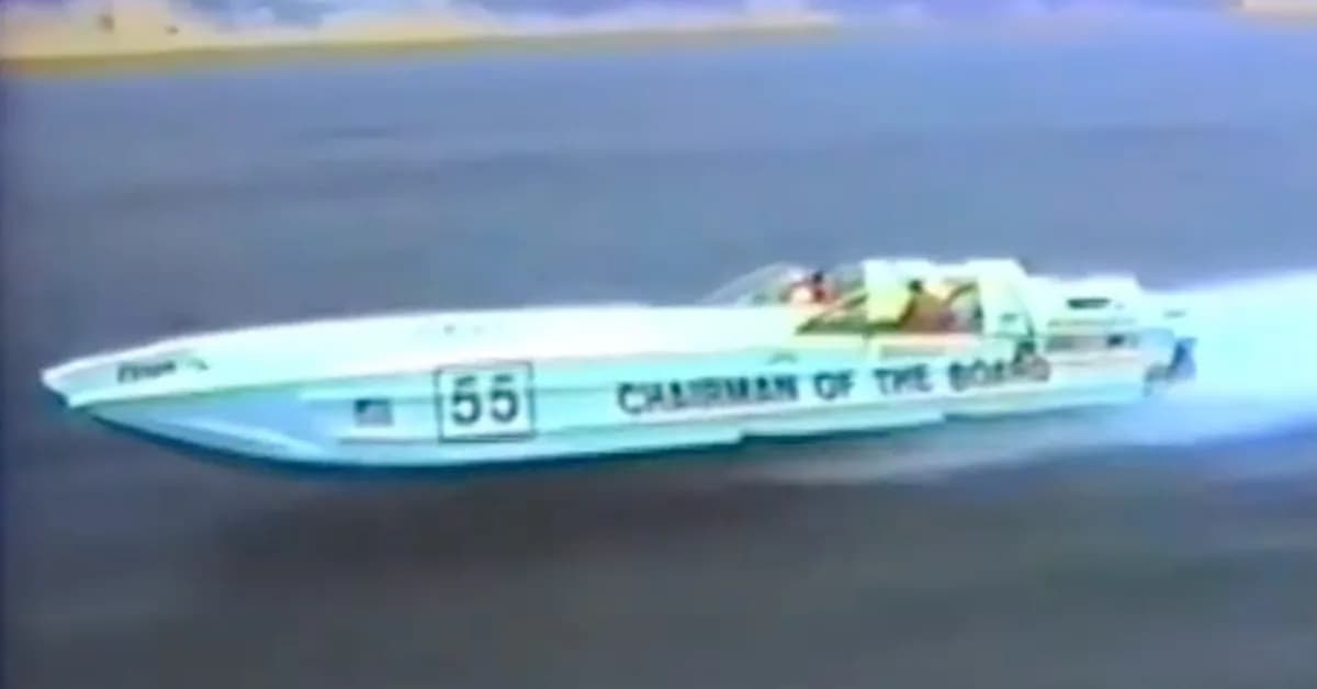 Lamborghini's Legendary V12 Once Powered Racing Boats